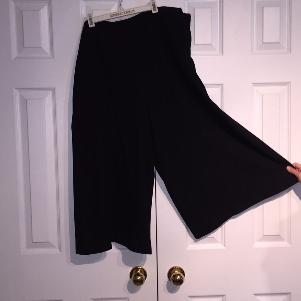 Vintage JONES NEW YORK-Petite Wide-leg culotte pants